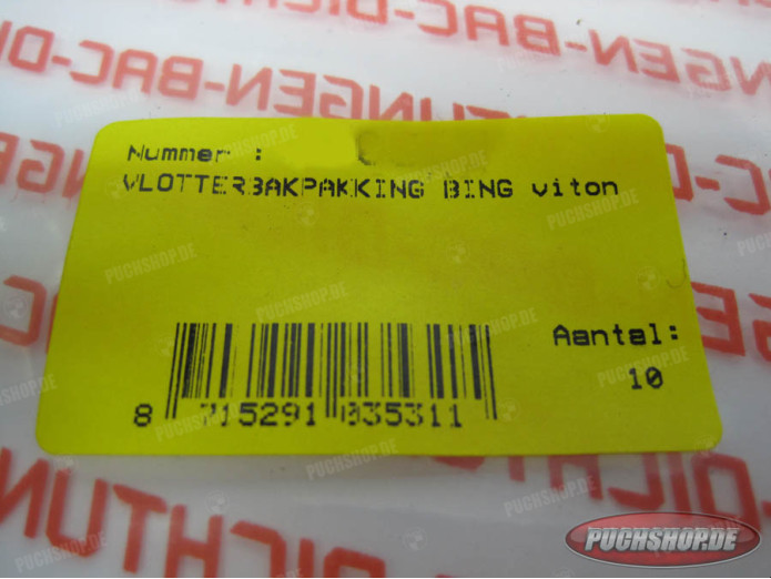 Bing 12-15mm Schwimmerkammer dichtung FKM A-Qualitat
