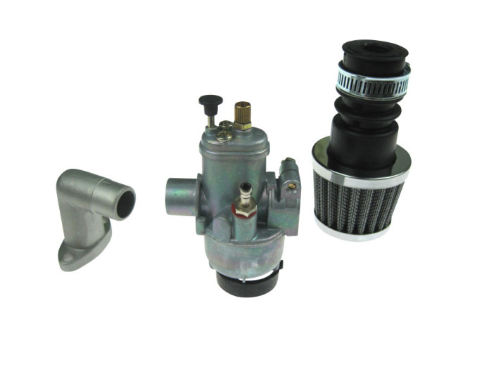 Bing 15mm carburetor replica 3.5mm jet powerfilter Puch Maxi
