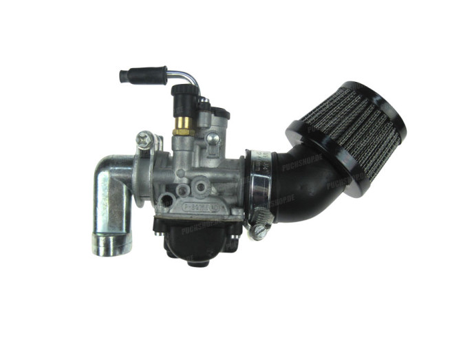 Dellorto PHBG 17.5mm carburetor replica set with manifold and powerfilter 1