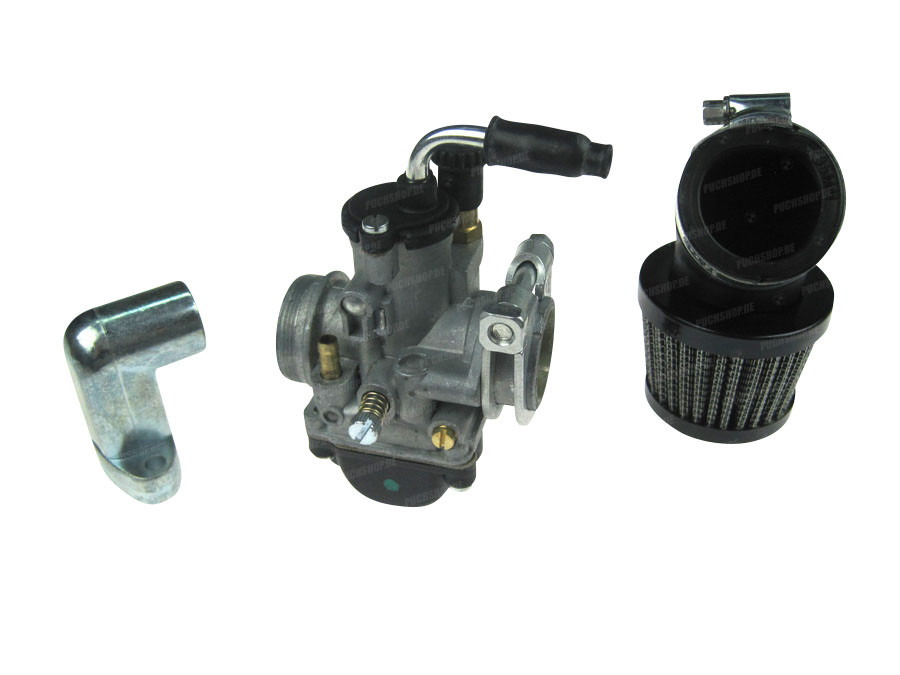 Dellorto PHBG 17.5mm carburetor replica set with manifold and powerfilter product