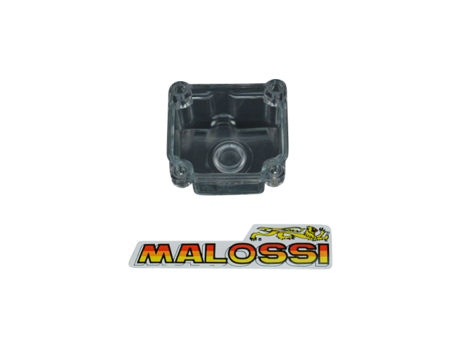 Dellorto PHBG 16-21mm carburetor float bowl transparent Malossi product