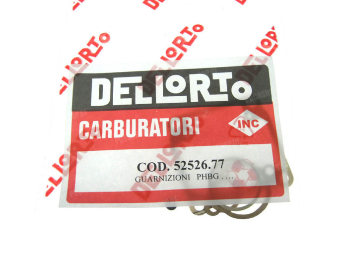 Dellorto PHBG 16-21mm carburetor gasket kit