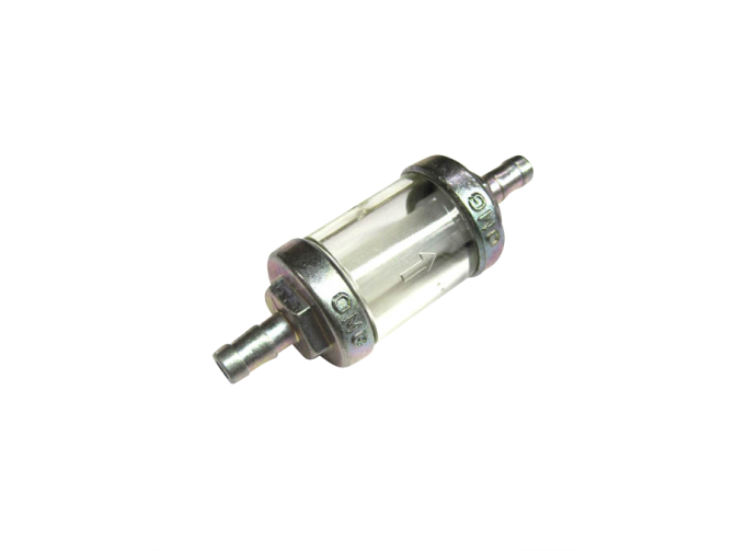 Fuel filter OMG alu clear 6mm 1