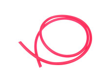Fuel hose 5x8mm fluorescent pink (1 meter)