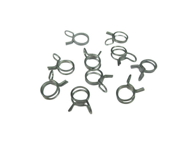Hose clamp 7.3x7.8mm fuel hose clamps Malossi (10 pieces) product