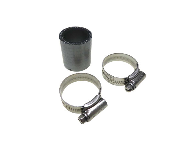 Suction hose silicone 25mm PHBG / Polini CP grey 2x clamp product