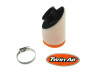 Luchtfilter 35mm schuim Twin Air Clamp-on klein schuin 