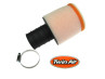 Air filter 45mm foam Twin Air Clamp-on round 