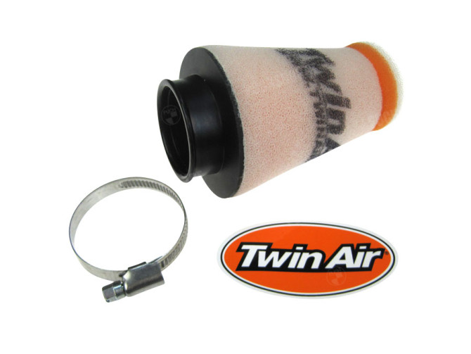Luchtfilter 40mm schuim Twin Air Clamp-on klein  main