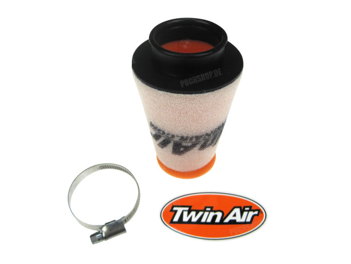 Luchtfilter 40mm schuim Twin Air Clamp-on klein 