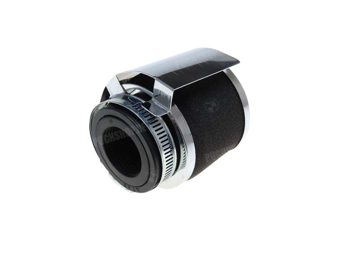 Air filter 35 48mm foam stainless steel splash cover Athena main