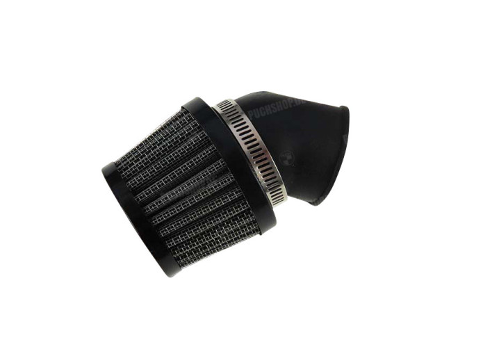 Luftfilter 32mm Powerfilter Schräg 45 Grad Schwarz