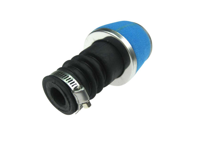 Luchtfilter 20mm Bing 12-15mm schuim blauw product