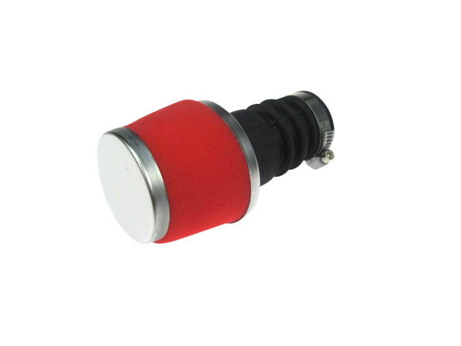 Luchtfilter 20mm Bing 12-15mm schuim rood product