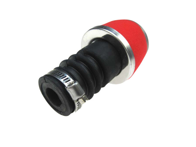 Luchtfilter 20mm Bing 12-15mm schuim rood product