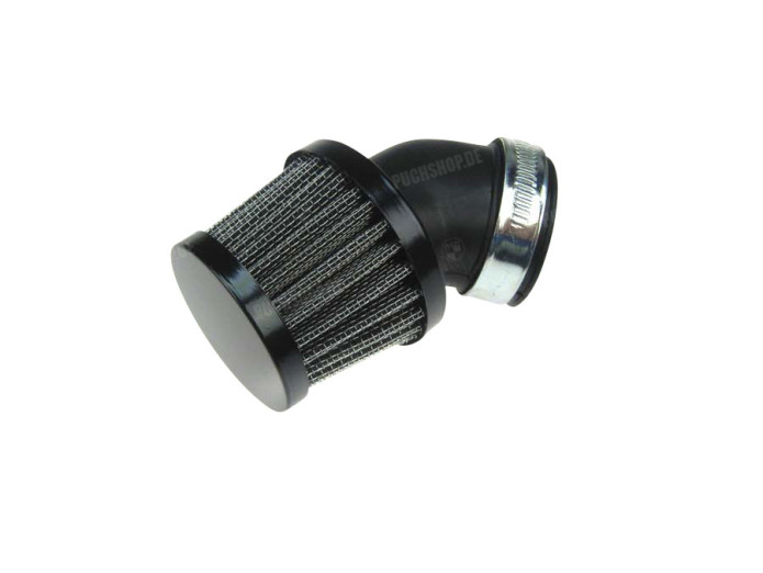 Luftfilter 35mm Powerfilter Schräg 45 Grad Schwarz