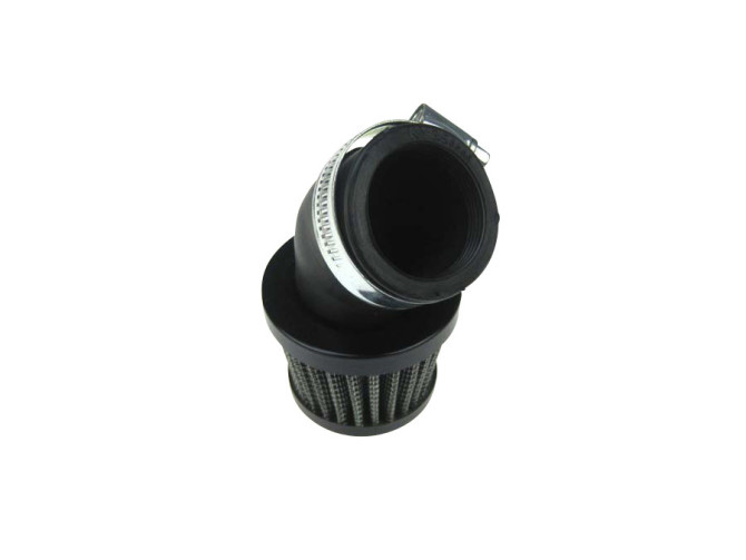 Luchtfilter 35mm powerfilter schuin 45 graden zwart product