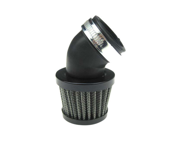 Luchtfilter 35mm powerfilter schuin 45 graden zwart product