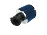 Air filter 28mm / 35mm foam angled blue 