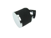 Air filter 35mm foam black angled Athena 