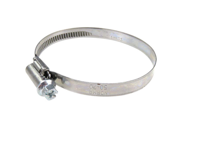 Hose clamp 50-70mm SHA / Bing 15 - 17mm air filter main