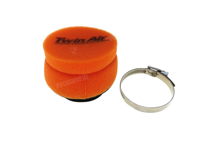 Luchtfilter 50mm schuim rond oranje TwinAir  main