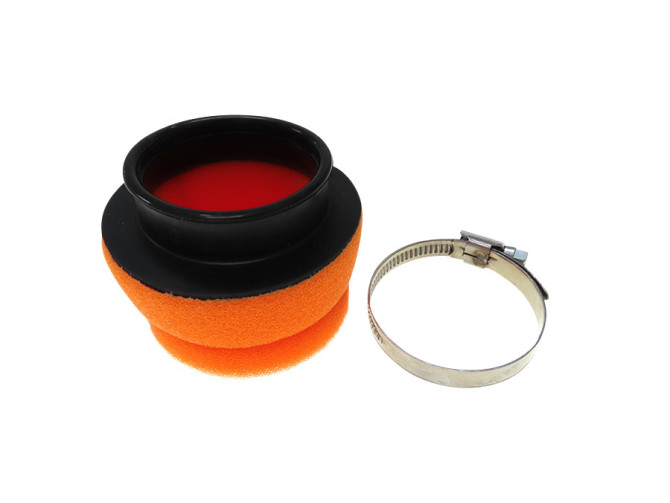 Luchtfilter 50mm schuim rond oranje TwinAir  product