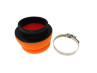Puch TwinAir luchtfilter 50mm rond oranje Luchtfilter 50mm schuim Twin Air Elcon Models rond oranje