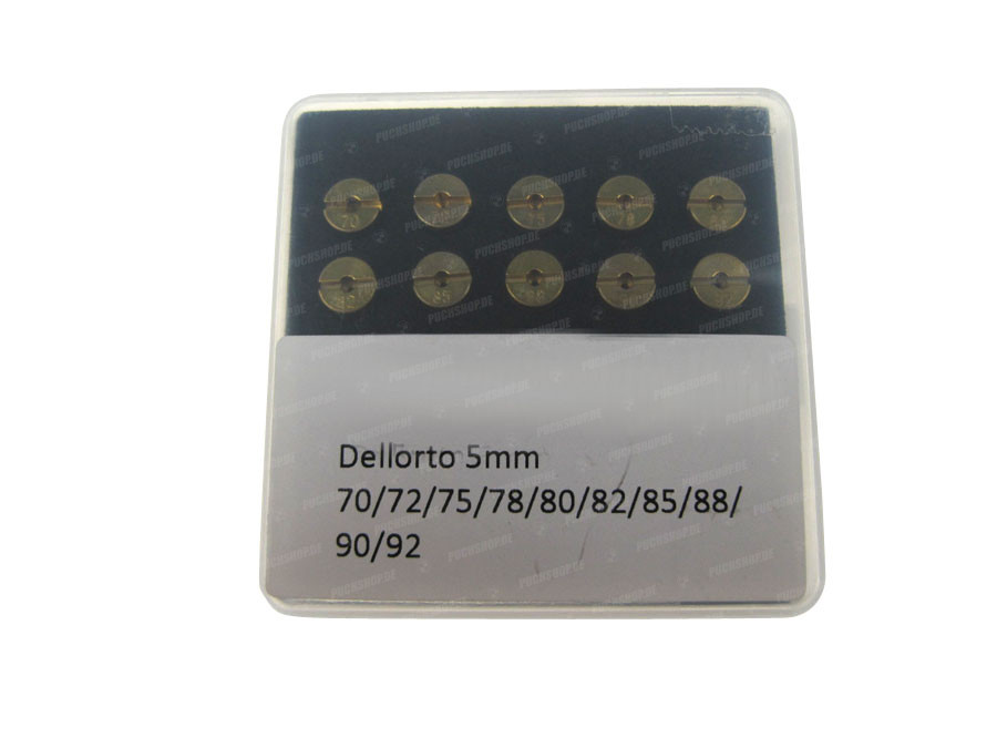 Dellorto 5mm PHBG / SHA sproeierset replica (70-92) product
