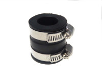 Aanzuigslang rubber 20mm met 2x slangklem