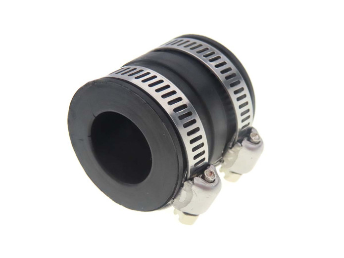 Aanzuigslang rubber 20mm met 2x slangklem