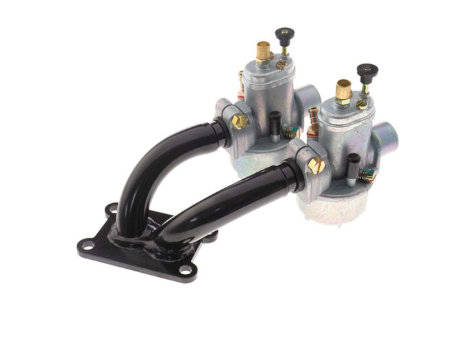 Reed valve manifold 74cc Gilardoni Italkit 2x Bing 15mm MLM product