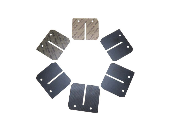 Membraanplaatjes Malossi carbonit 74cc Gilardoni Italkit VL6 product