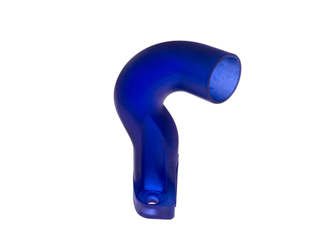 Manifold Dellorto PHBG 24mm Puch Maxi E50 angled plastic blue Wirth It product