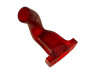 Ansaugstutzen Dellorto PHBG 24mm Puch Maxi E50 Gekrümmt Kunststoff rot Wirth It thumb extra