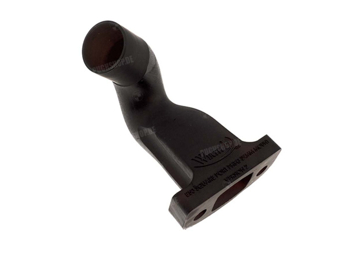 Ansaugstutzen Dellorto PHBG 24mm Puch Maxi E50 Gekrümmt Kunststoff Schwarz Wirth It