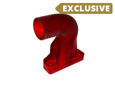 Manifold PHBG 24mm Puch Maxi E50 straight plastic red Wirth It