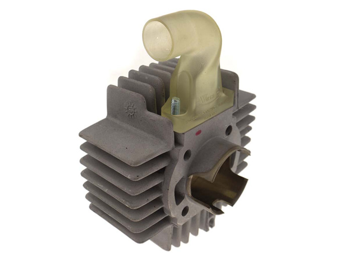 Spruitstuk Dellorto PHBG 24mm Puch Maxi E50 recht kunststof wit Wirth It