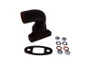 Manifold Dellorto PHBG 24mm Puch Maxi E50 straight plastic black Wirth It thumb extra