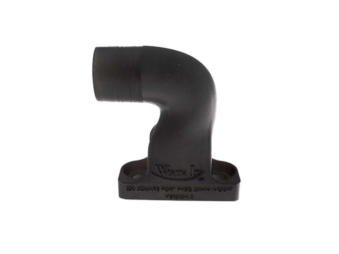 Manifold Dellorto PHBG 24mm Puch Maxi E50 straight plastic black Wirth It