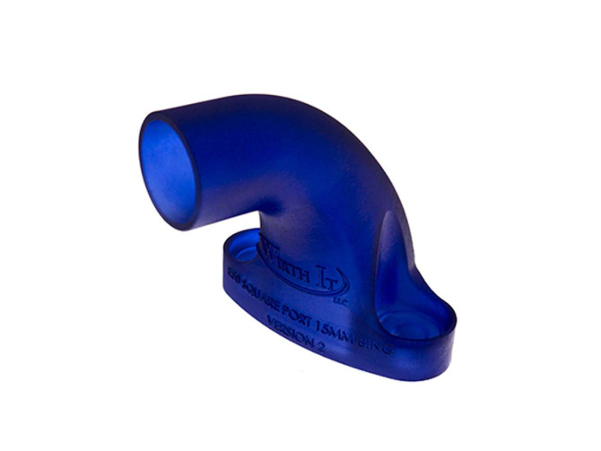 Manifold Bing 15mm Puch Maxi E50 plastic blue Wirth It product