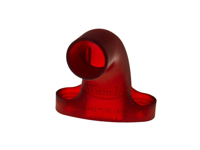 Ansaugstutzen Bing 15mm Puch Maxi E50 Plastik Rot Wirth It