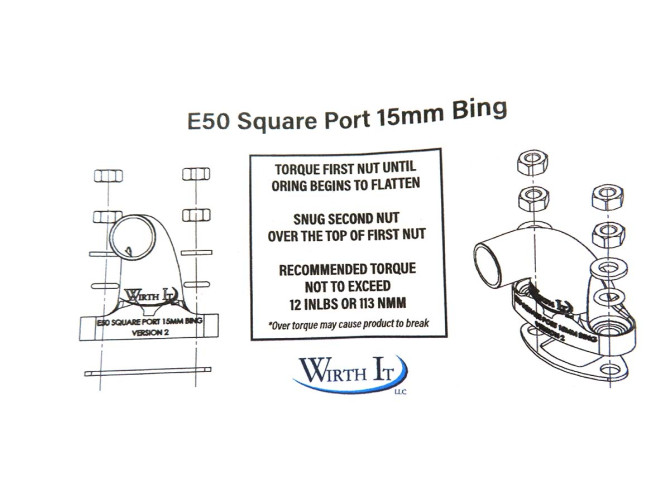 Ansaugstutzen Bing 15mm Puch Maxi E50 Kunststoff Schwarz Wirth It product