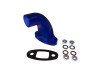 Manifold Bing 15mm Puch Maxi ZA50 plastic blue Wirth It