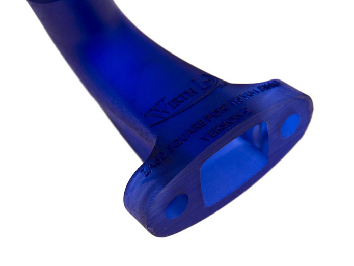 Manifold Bing 15mm Puch Maxi ZA50 plastic blue Wirth It