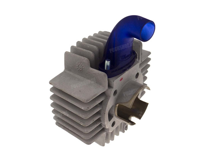 Spruitstuk Bing 15mm Puch Maxi ZA50 kunststof blauw Wirth It