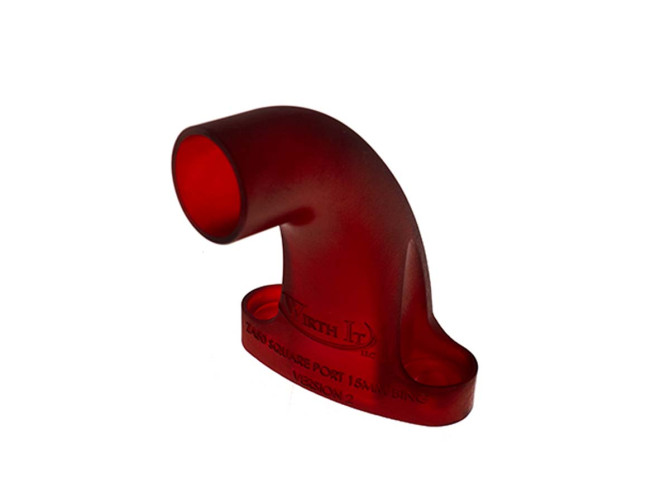 Manifold Bing 15mm Puch Maxi ZA50 plastic red Wirth It product