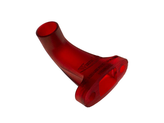 Manifold Bing 15mm Puch Maxi ZA50 plastic red Wirth It product