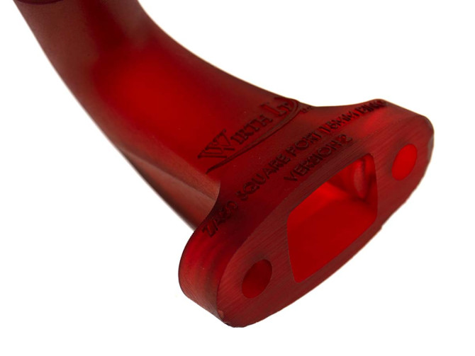 Manifold Bing 15mm Puch Maxi ZA50 plastic red Wirth It product