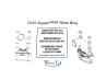Manifold Bing 15mm Puch Maxi ZA50 plastic white Wirth It thumb extra
